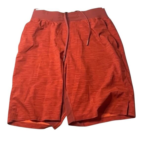 Lululemon Pace Breaker Short *Linerless 7" Heather Allover Solar Orange Magma XS - Picture 13 of 13